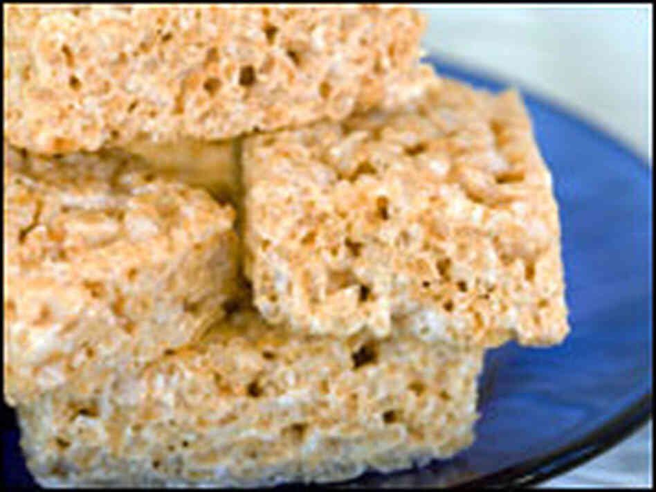 A Rice Krispies treat.