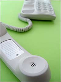 Phone off the hook