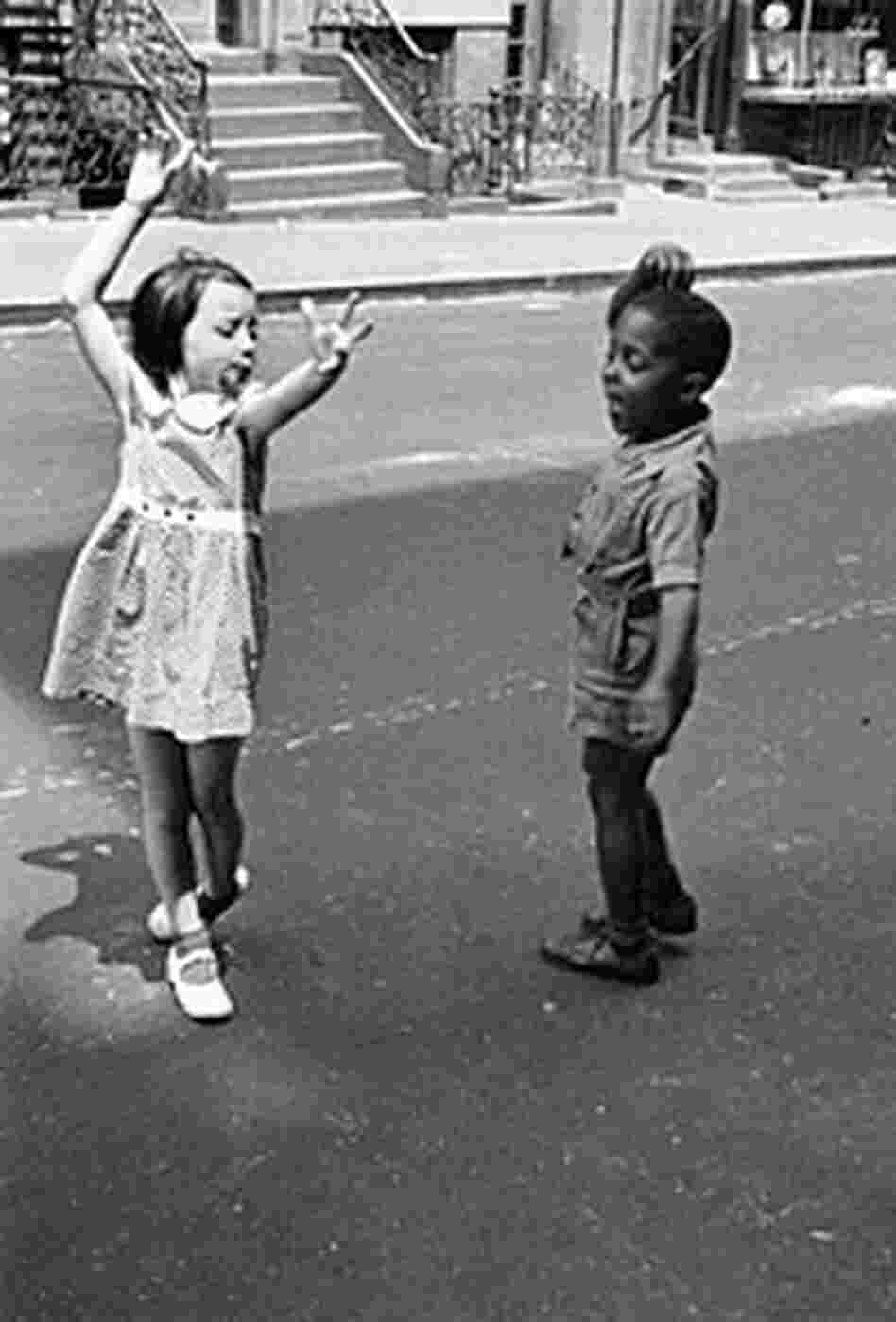 Kids dancing, New York, circa 1940
