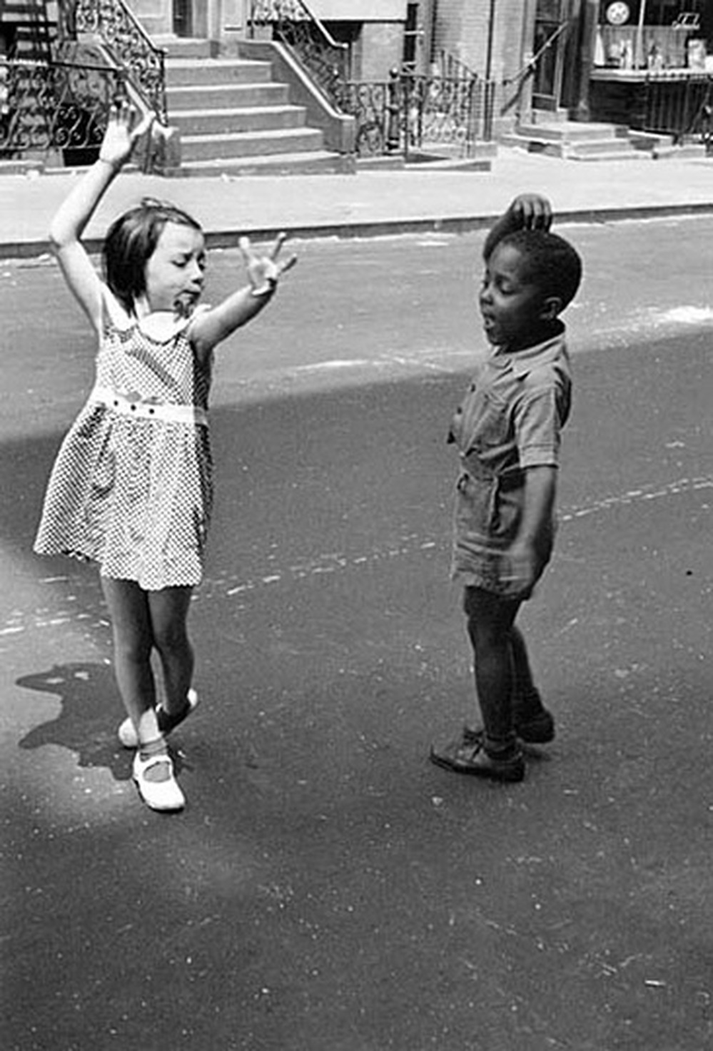 Kids dancing, New York, circa 1940