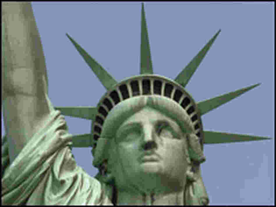 The Statue of Liberty's crown has 25 windows and seven spikes.