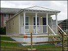 One model of temporary housing being tested at FEMA's National Emergency Training Center in Maryland One model of temporary housing being tested at FEMA's National Emergency Training Center in Maryland