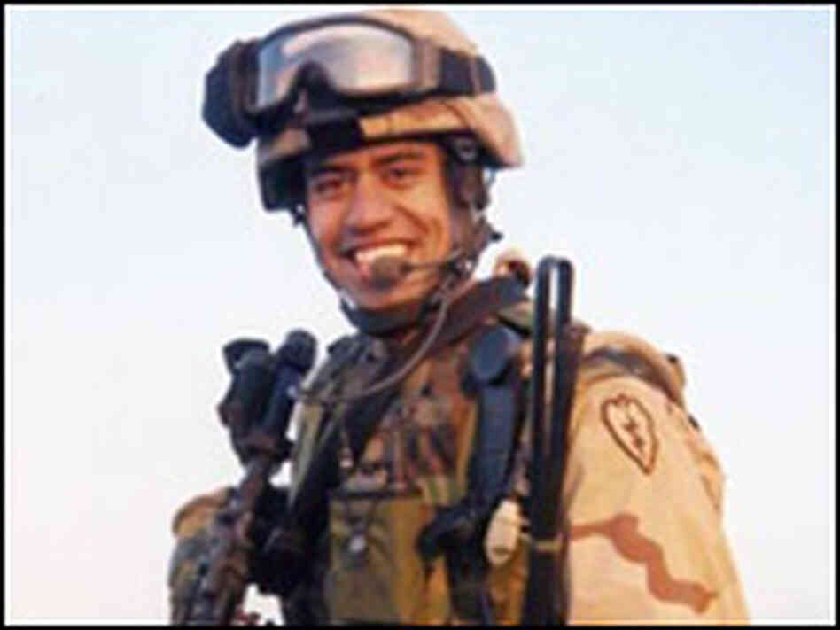 Lt. Nainoa K. Hoe in Iraq