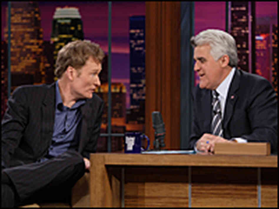 Conan O'Brien and Jay Leno