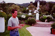 T.C. Boyle's garden