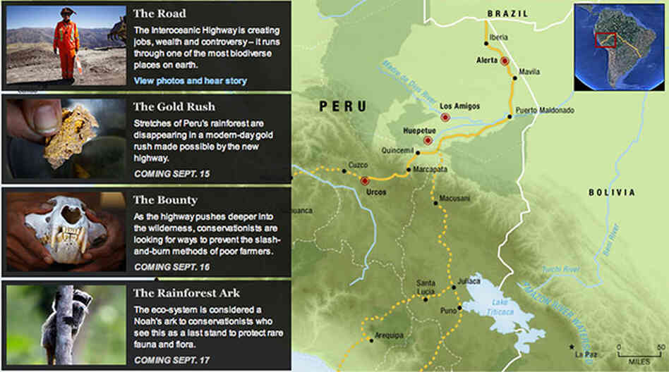 Interactive: The Amazon Road