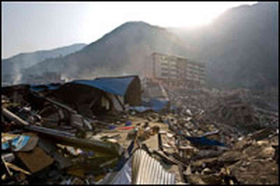 Beichuan, in China's Sichuan province, was devastated by the May 12, 2008, earthquake.