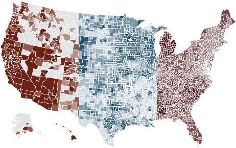 NPR foreclosure map.