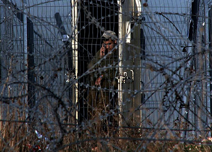 A young Israeli soldier