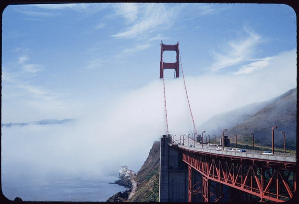golden gate bridge 1957