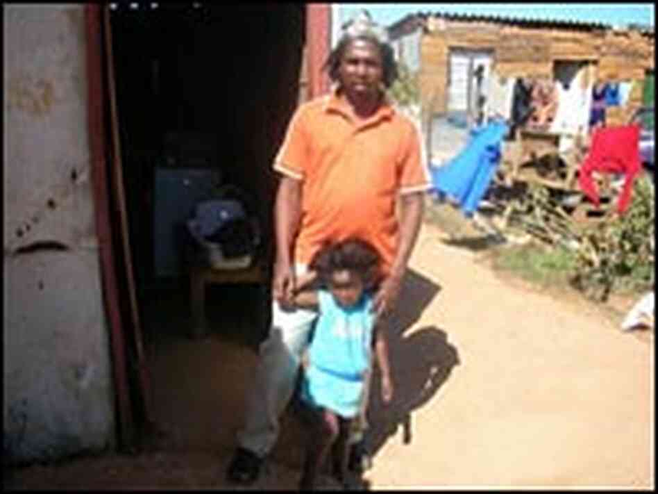 Mbuyiselo Innocent Klass and his daughter Mbuyiselo Innocent Klass and his daughter