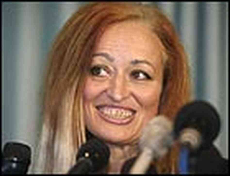 Clonaid CEO Brigitte Boisselier, at a December 2002 news conference in Florida. Clonaid CEO Brigitte Boisselier, at a December 2002 news conference in Florida.