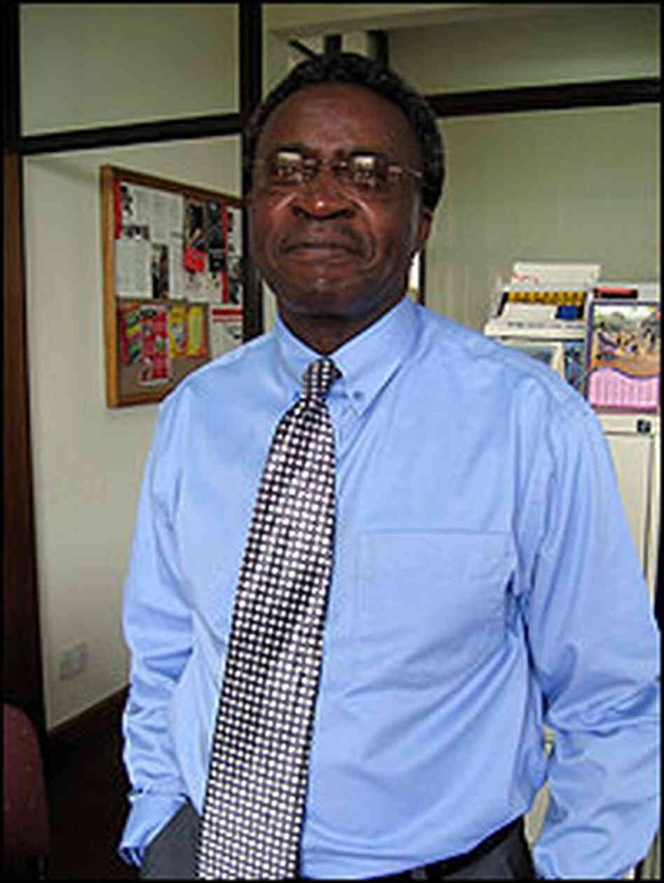 Dr. Peter Ngatia, director of training and curriculum at the African Medical and Research Foundation Dr. Peter Ngatia, director of training and curriculum at the African Medical and Research Foundation