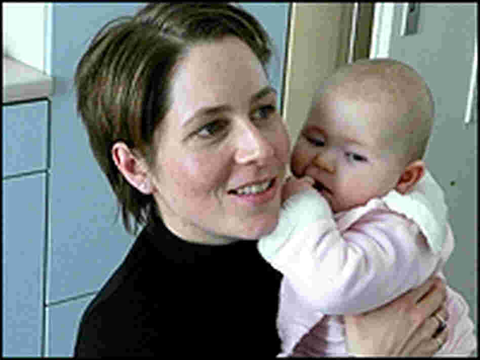 Sabina Casagrandes and her daughter Eva Sabina Casagrandes and her daughter Eva