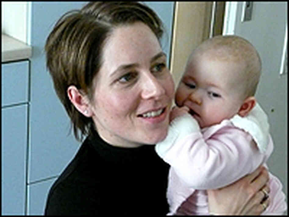 Sabina Casagrandes and her daughter Eva Sabina Casagrandes and her daughter Eva