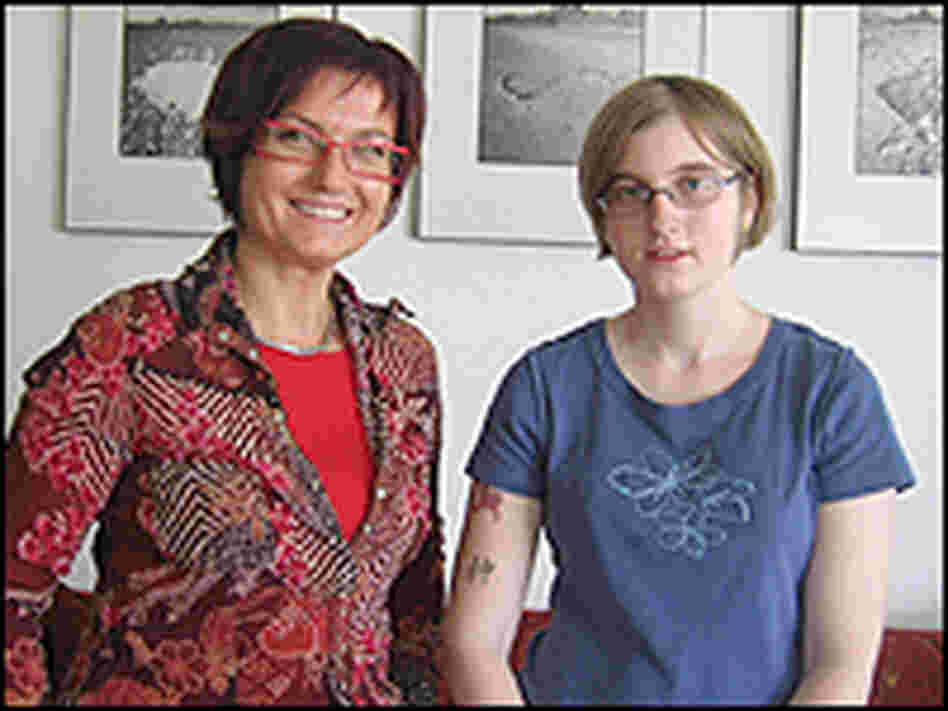 Cecile Crettol-Rappaz (left) with her daughter, Anais, Cecile Crettol-Rappaz (left) with her daughter, Anais,