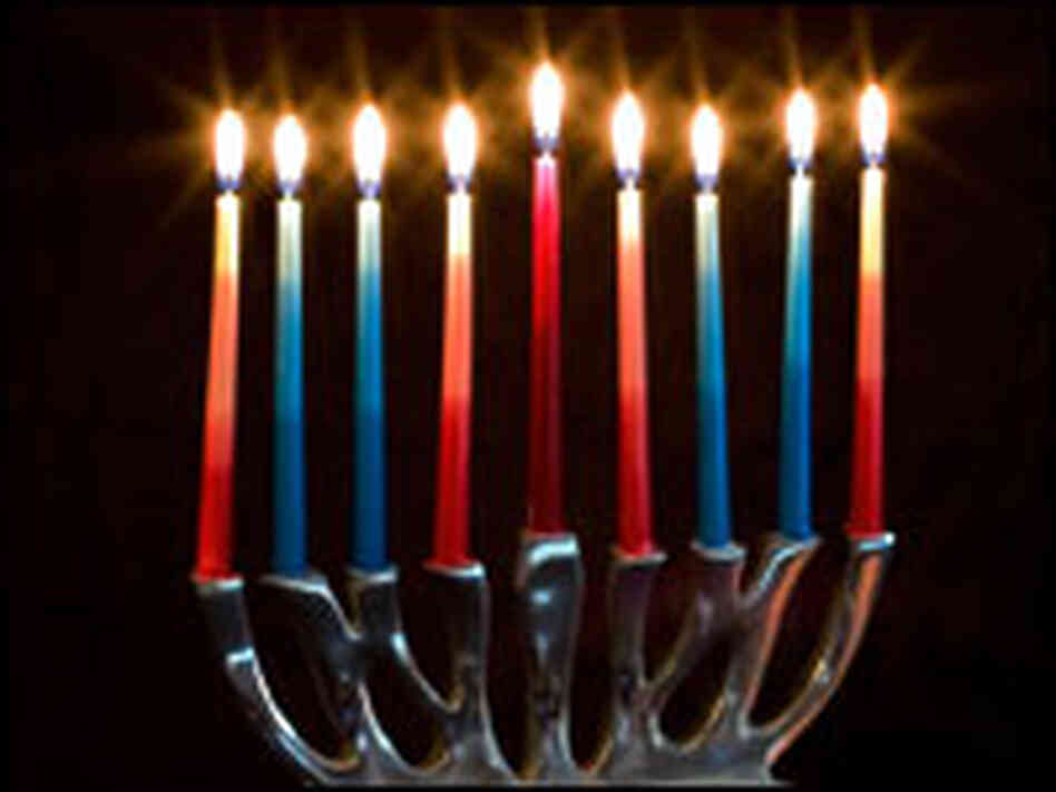 Lit menorah Lit menorah