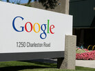 A sign is displayed outside of a Google office in Mountain View, Calif. A sign is displayed outside of a Google office in Mountain View, Calif.