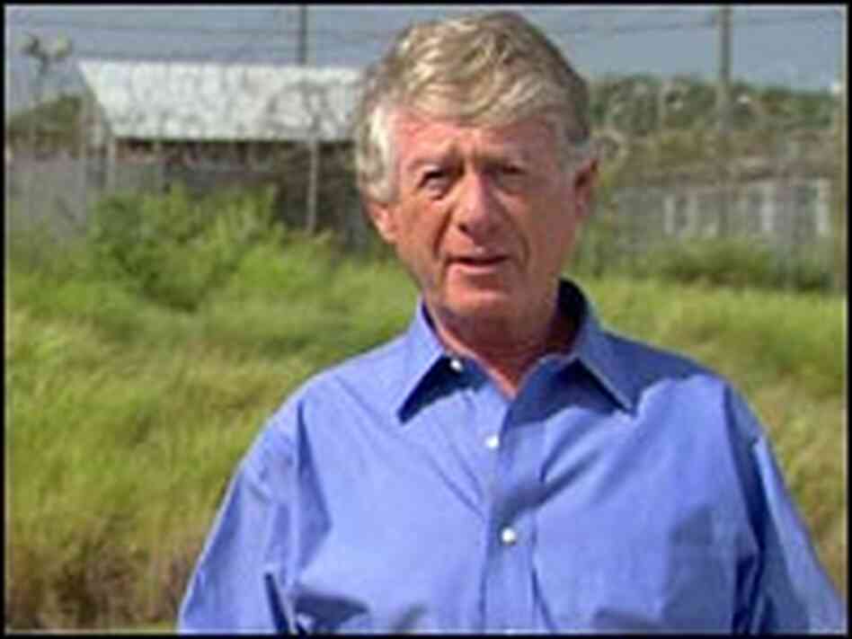 Ted Koppel at Camp X-Ray