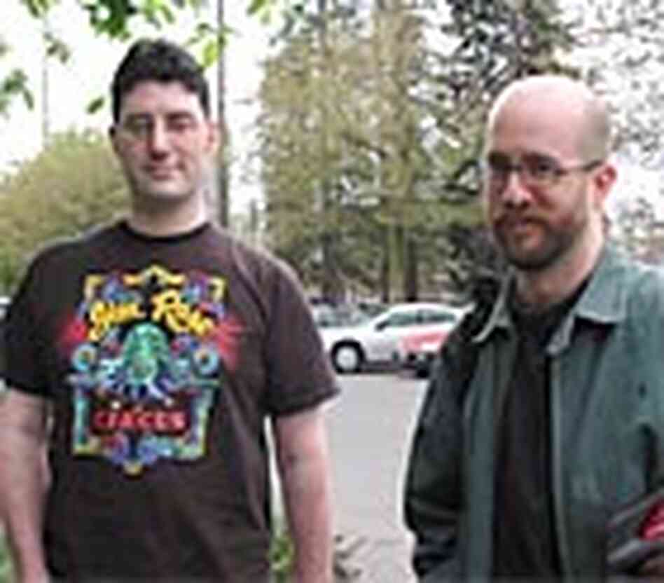 Stephen McCandless, left, and Bret Fetzer Stephen McCandless, left, and Bret Fetzer