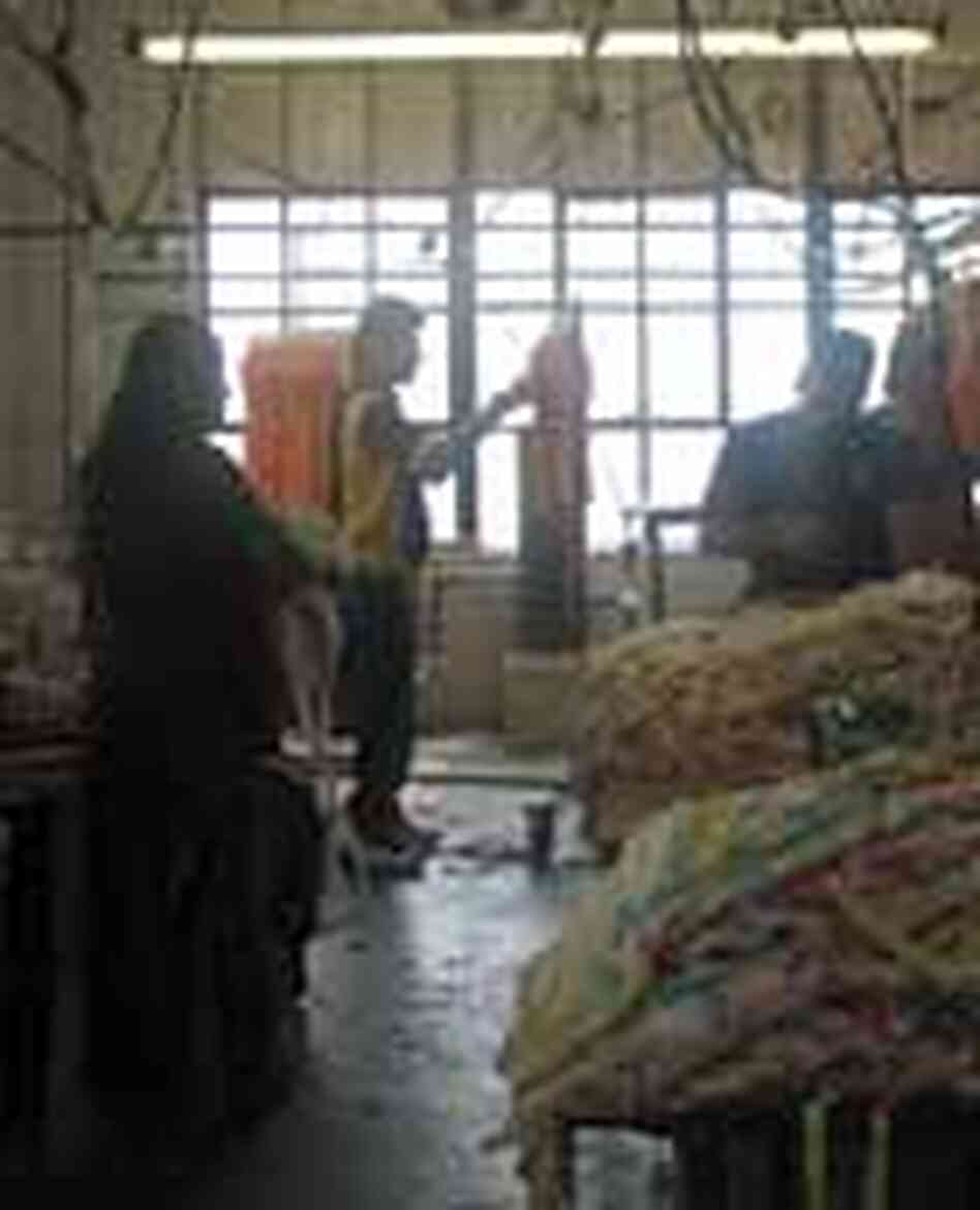 Workers at the Allied Crafts Building in downtown Los Angeles. Workers at the Allied Crafts Building in downtown Los Angeles.