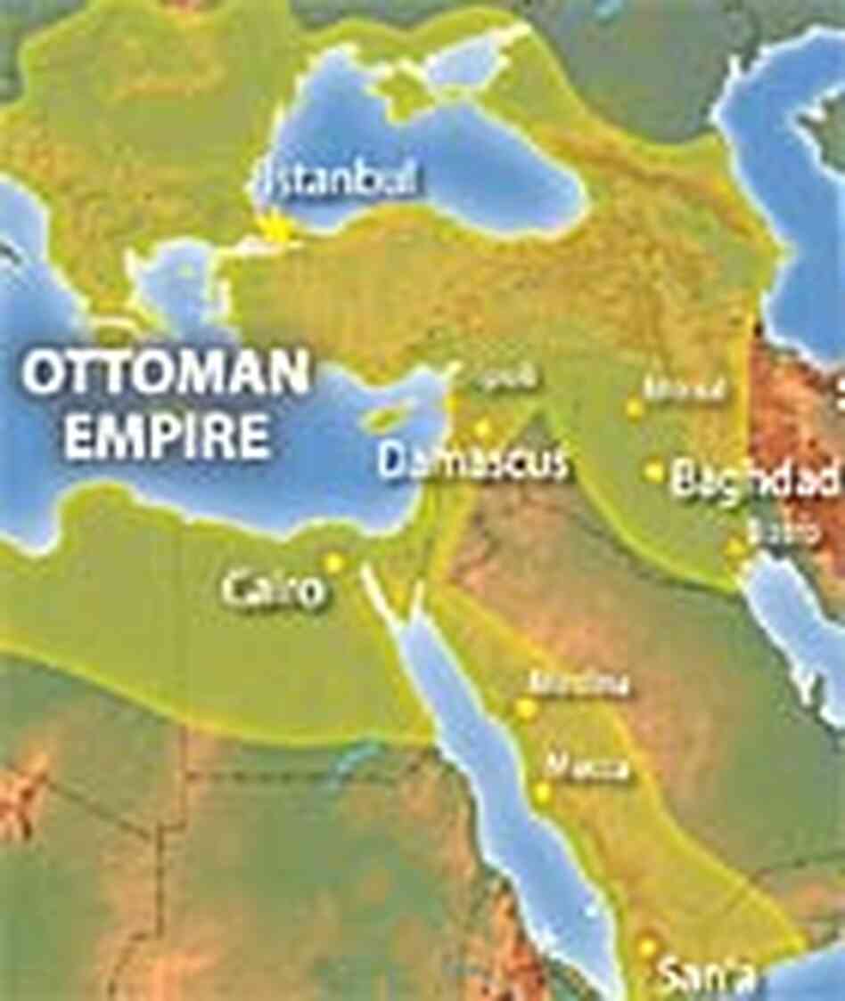 Map of the Ottoman Empire Map of the Ottoman Empire