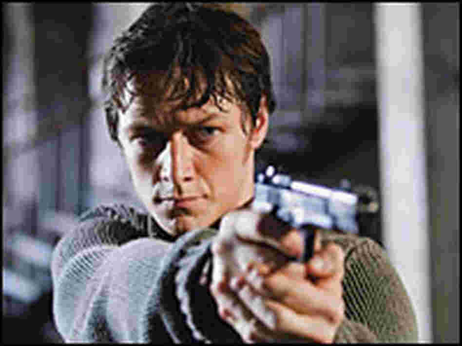 James McAvoy in 'Wanted'