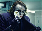 Heath Ledger as the Joker in "The Dark Knight." Heath Ledger as the Joker in "The Dark Knight."
