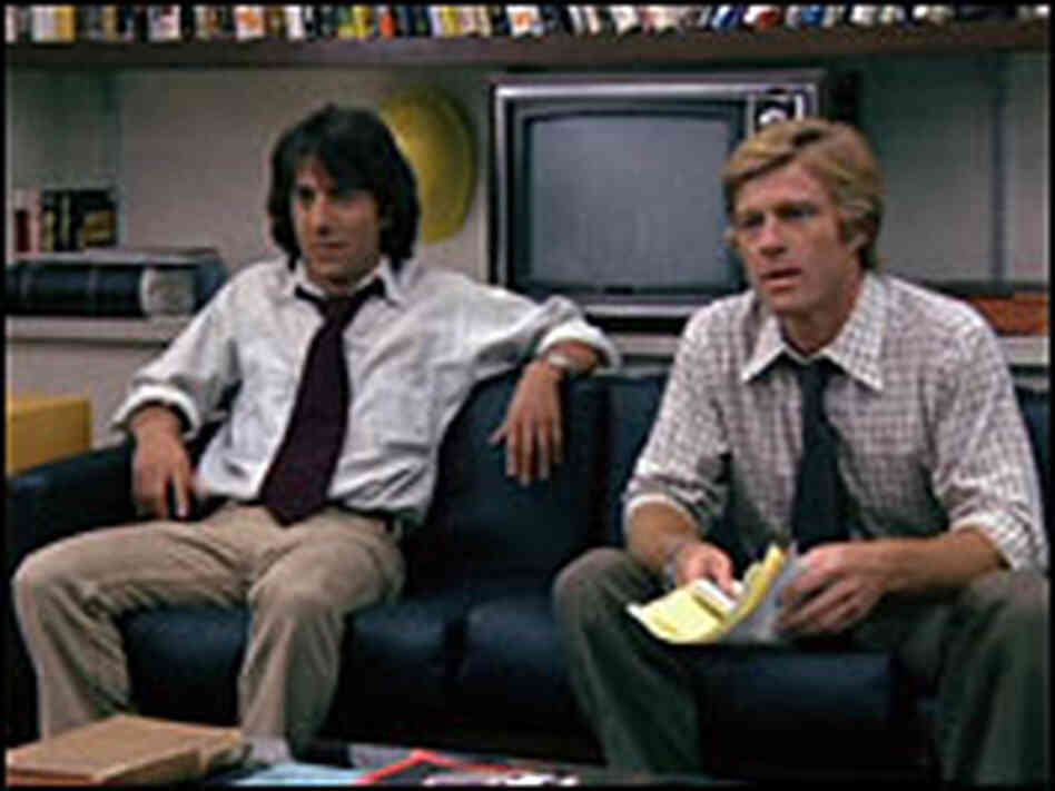 Dustin Hoffman, left, and Robert Redford Dustin Hoffman, left, and Robert Redford