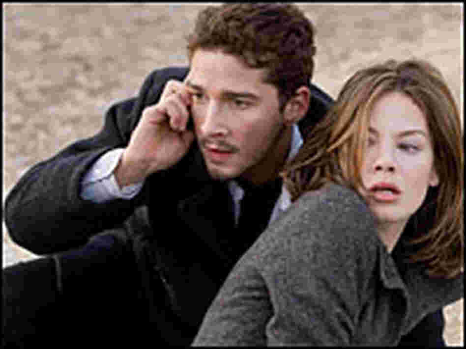 Shia LaBeouf and Michell Monaghan