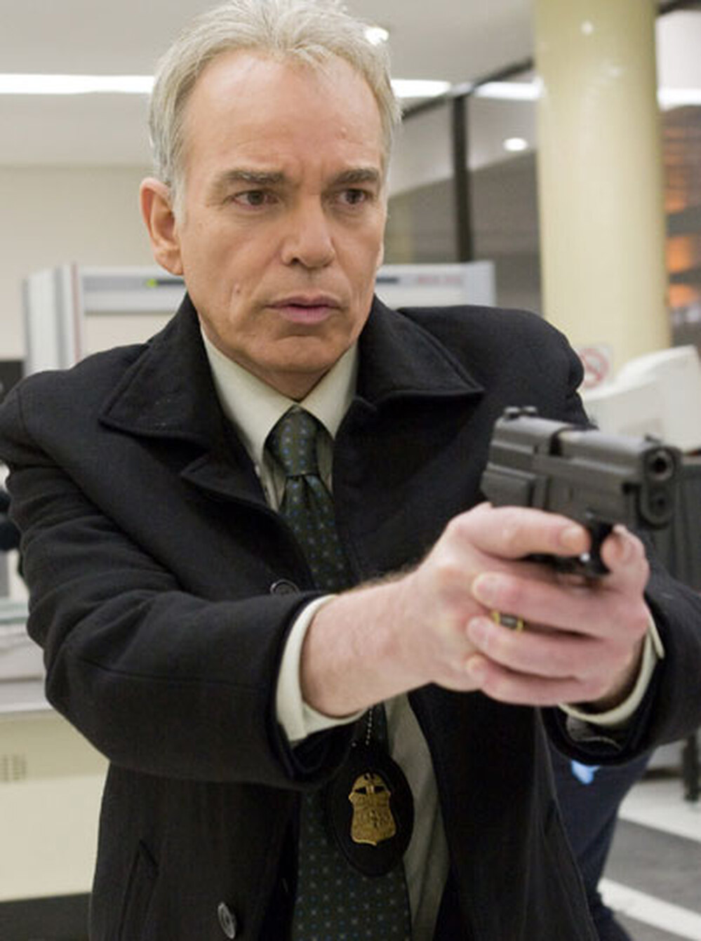 Billy Bob Thornton with pistol