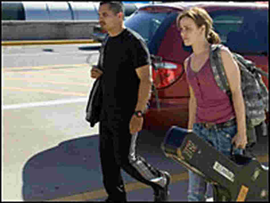 Michael Pena and Rachel McAdams