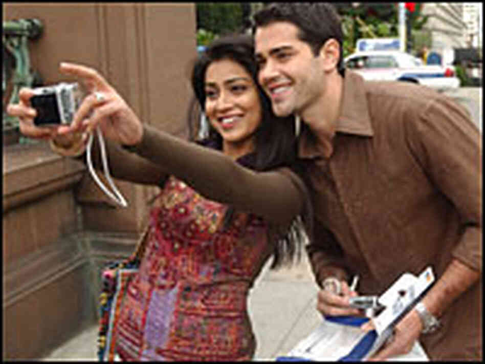 Shriya Saran with Jesse Metcalfe