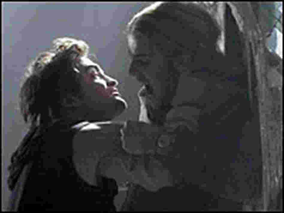Edward Cullen and Cam Gigandet as James battle in the ballet studio