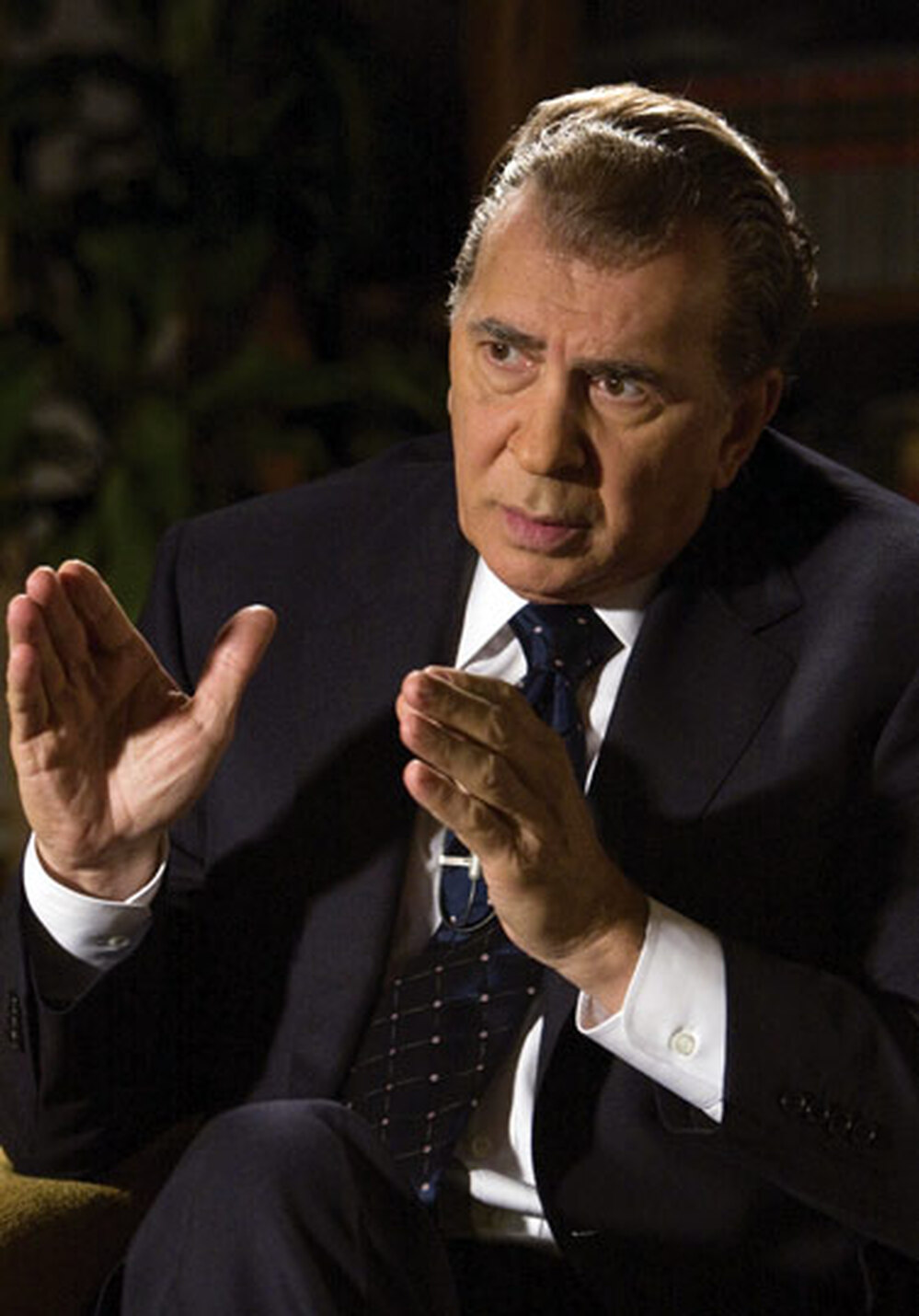 Frank Langella as President Nixon