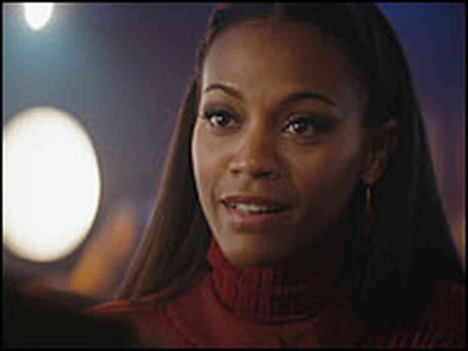 Zoe Saldana as Uhura