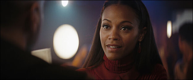 Zoe Saldana as Uhura