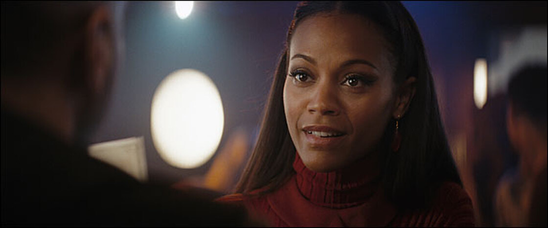 Zoe Saldana as Uhura