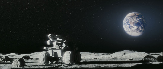 A Lone Rover From the Film 'Moon'