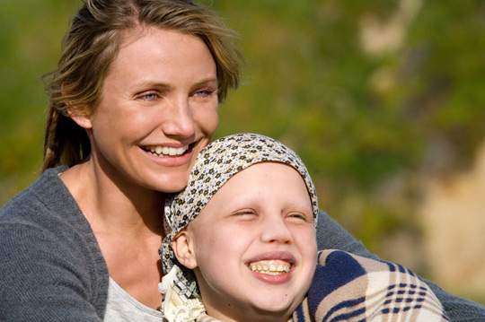 Cameron Diaz and Sofia Vassilieva in 'My sister's Keeper'