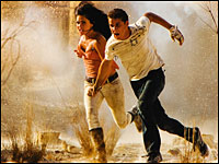 Shia LeBeouf and Megan Fox in Transformers