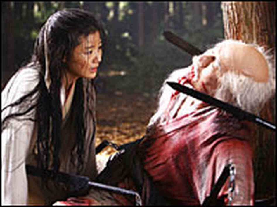 Gianna and Yasuaki Kurata in 'Blood: The Last Vampire'