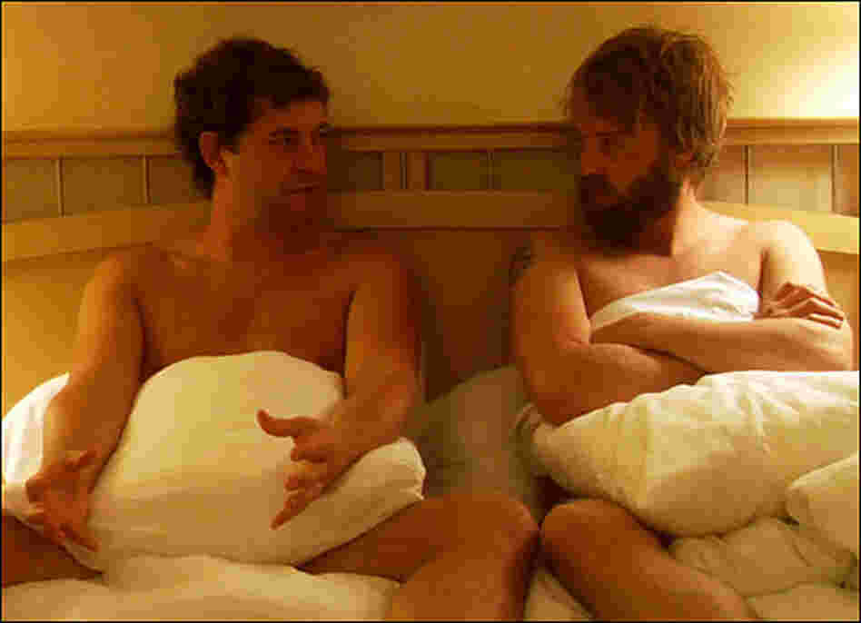 Mark Duplass and Joshua Leonard in 'Humpday'