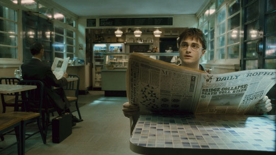 Daniel Radcliffe in 'Harry Potter'