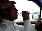 Raz's Kuwaiti driver Abdallah