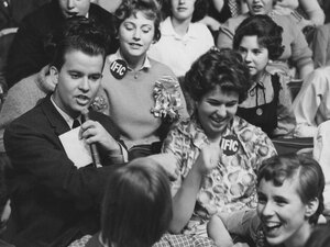 Dick Clark on American Bandstand Dick Clark on American Bandstand