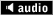 audio button
