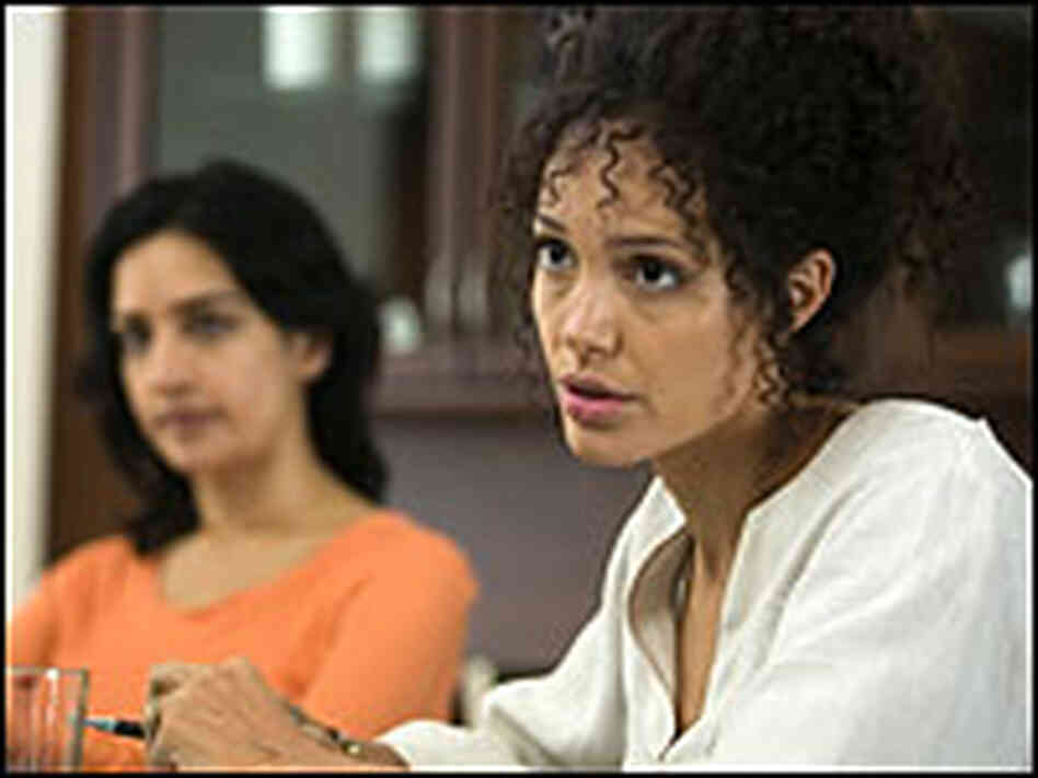 Angelina Jolie as Mariane Pearl in 'A Mighty Heart'