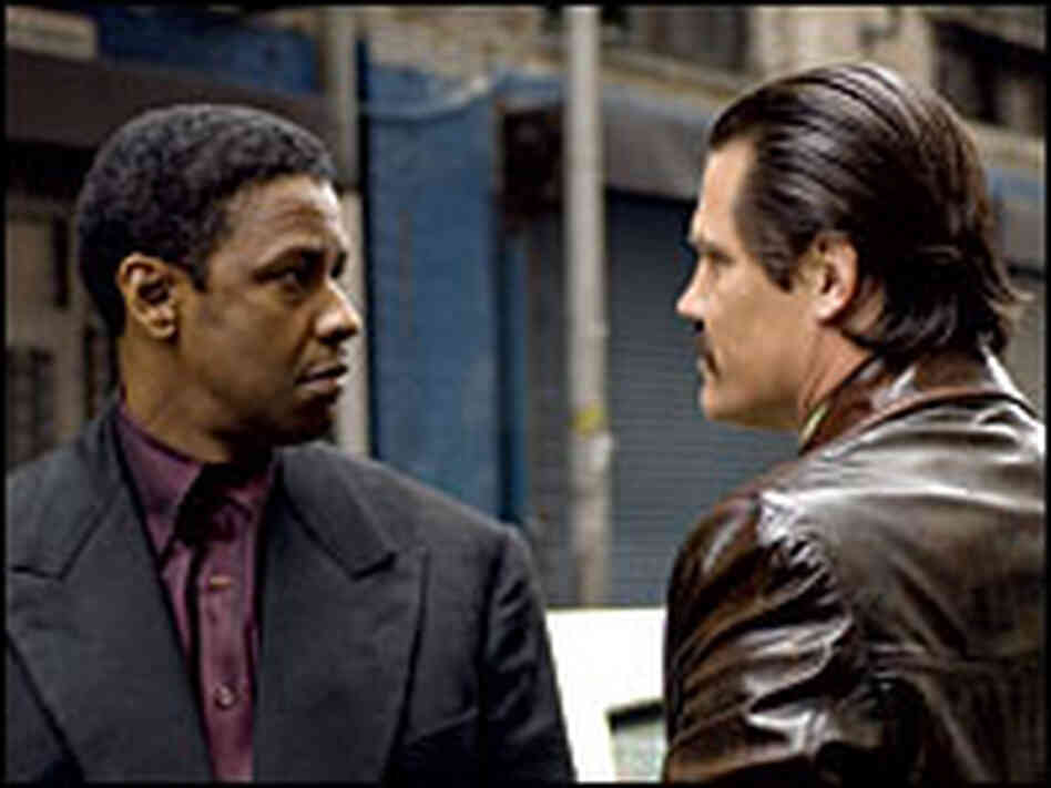 Denzel Washington and Josh Brolin in 'American Gangster'