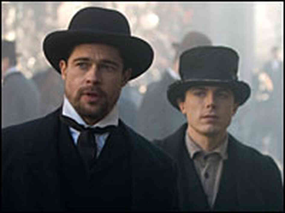 Brad Pitt and Casey Affleck in 'The Assassination of Jesse James ...'
